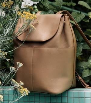 Cuyana Leather Backpack